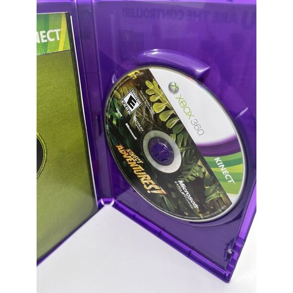 XBOX 360 KINECT ADVENTURES! Game 2010 Rated E Complete - Picture 6 of 6